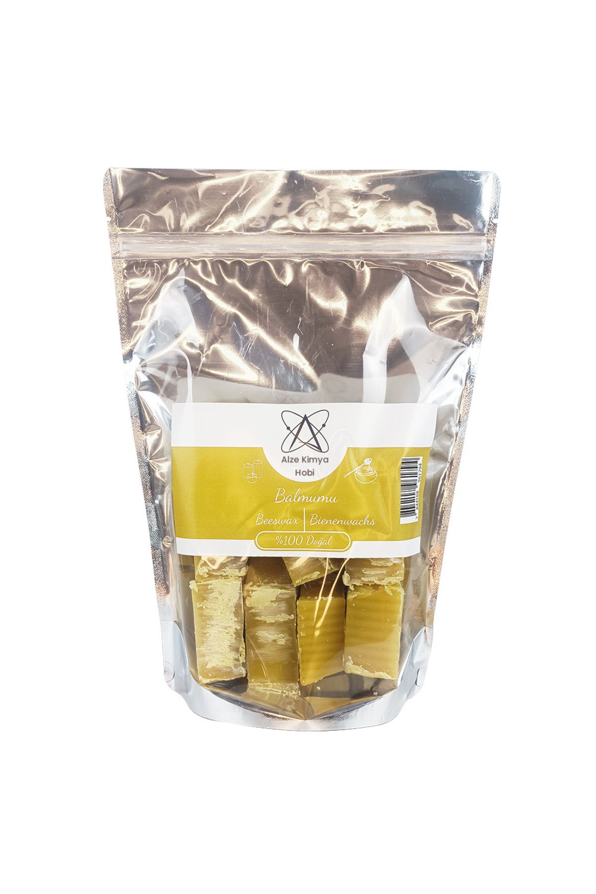Elioure Doğal Bal Mumu 500g, Aromatik Kokulu, Yerli Üretim, Hobiler İçin, Doğal ve Saf