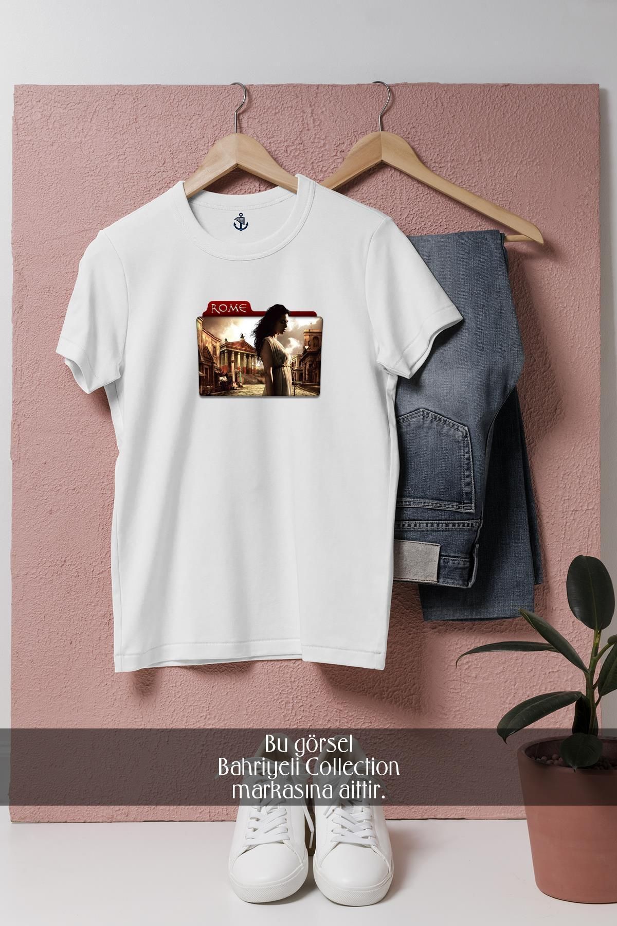 Bahriyeli Collection Oversize Julius Caesar Gaius Octavian Mark Antony Tasarımlı Unisex T-Shirt