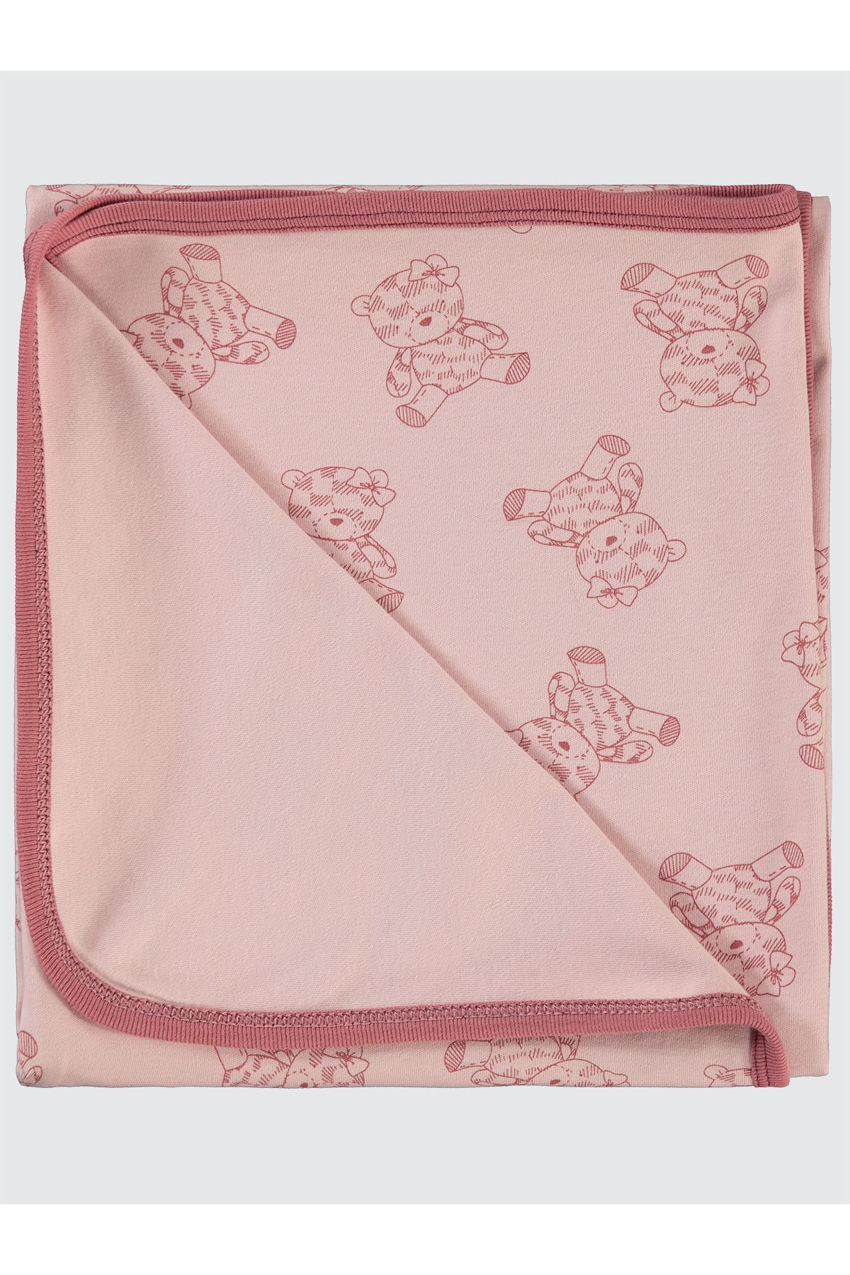 Civil Baby Kız Bebek Battaniye Bordo