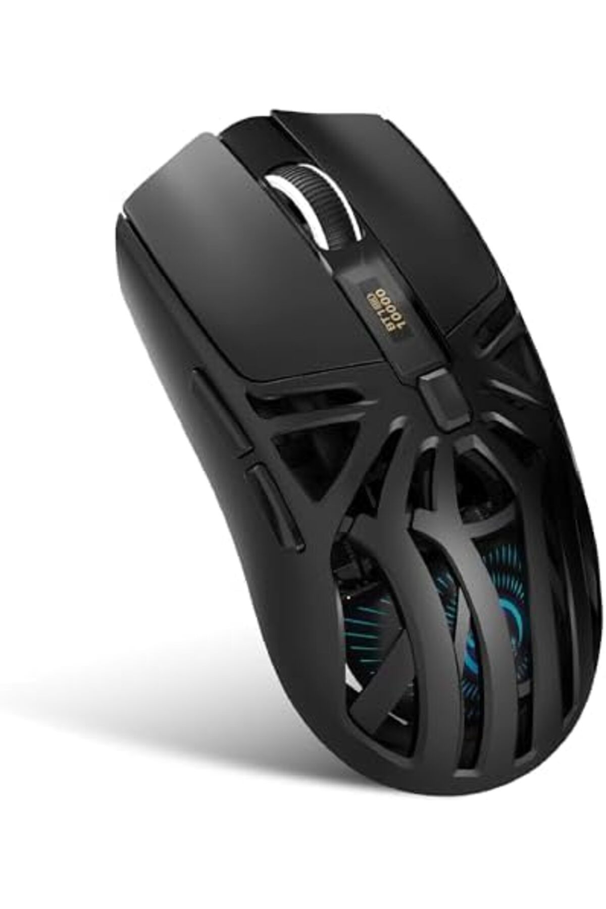 ROCK POW-Wireless Gaming Mouse, Triple Mode Bluetooth/2.4G/Wired, 6 Buttons Adjustable with 10000 DPI, Rechar 2