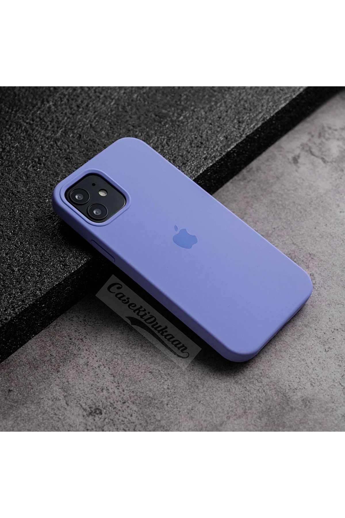 CaseKİdükkan Iphone 12/12 Pro Uyumlu Içi Kadife Lansman Silikon Kılıf Kapak Premium