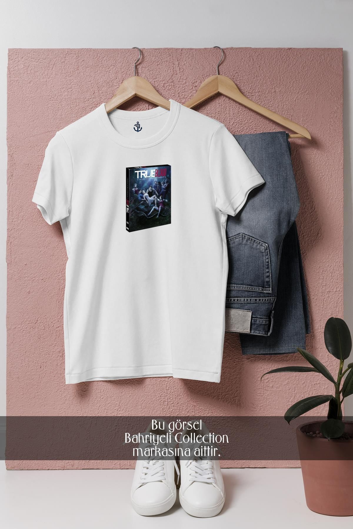 Bahriyeli Collection Oversize True Blood Season 3 Eric Northman Tasarımlı Unisex T-Shirt