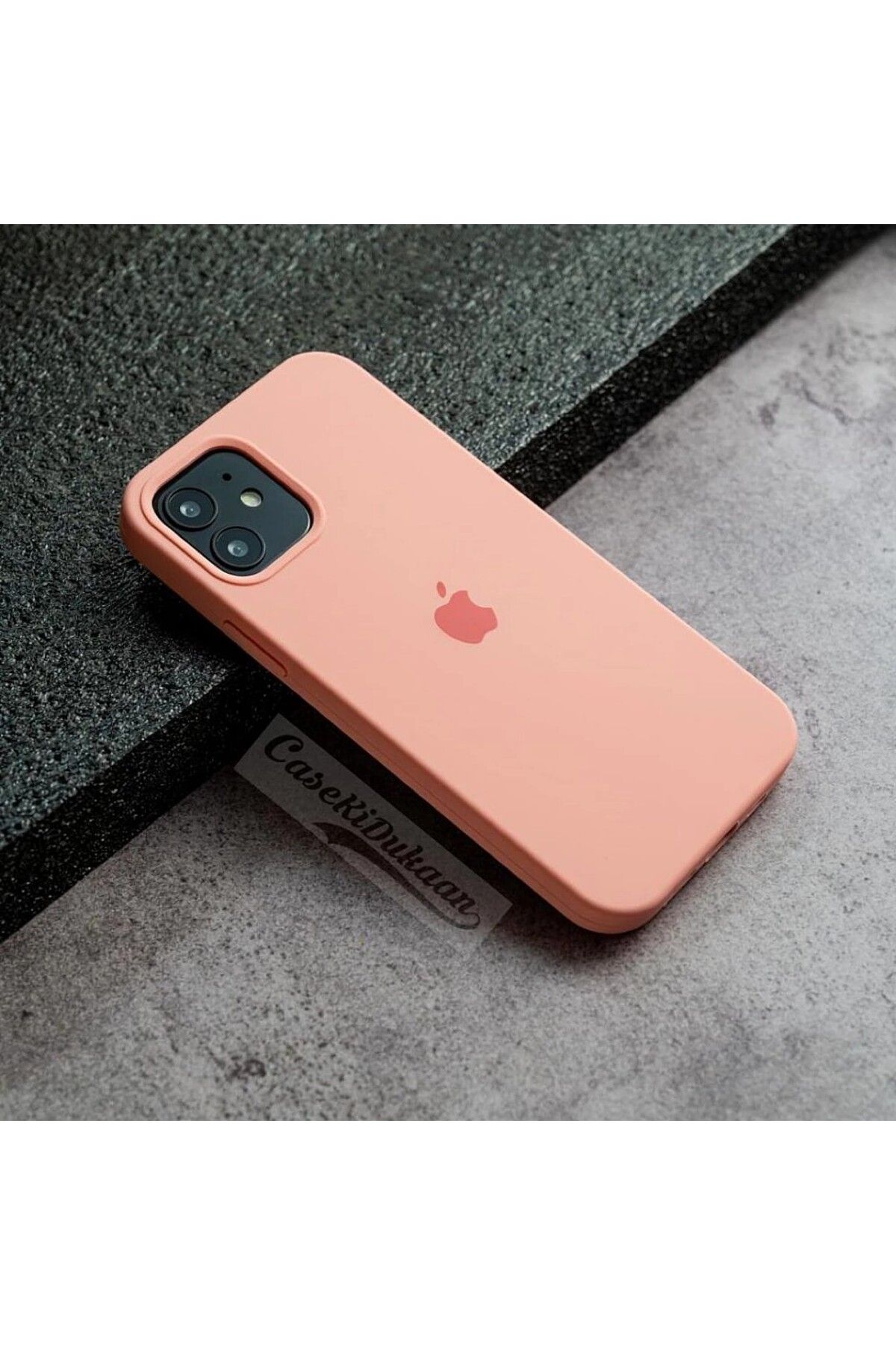 CaseKİdükkan Iphone 12/12 Pro Uyumlu Içi Kadife Lansman Silikon Kılıf Kapak Premium