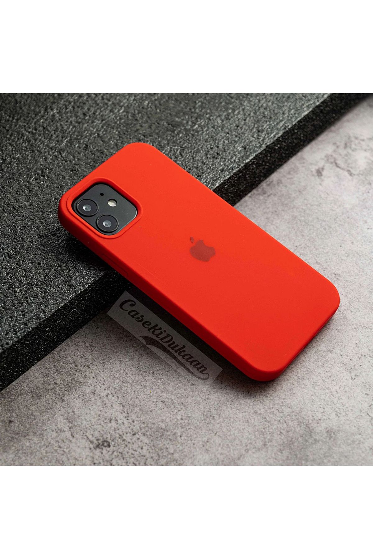 CaseKİdükkan Iphone 12/12 Pro Uyumlu Içi Kadife Lansman Silikon Kılıf Kapak Premium