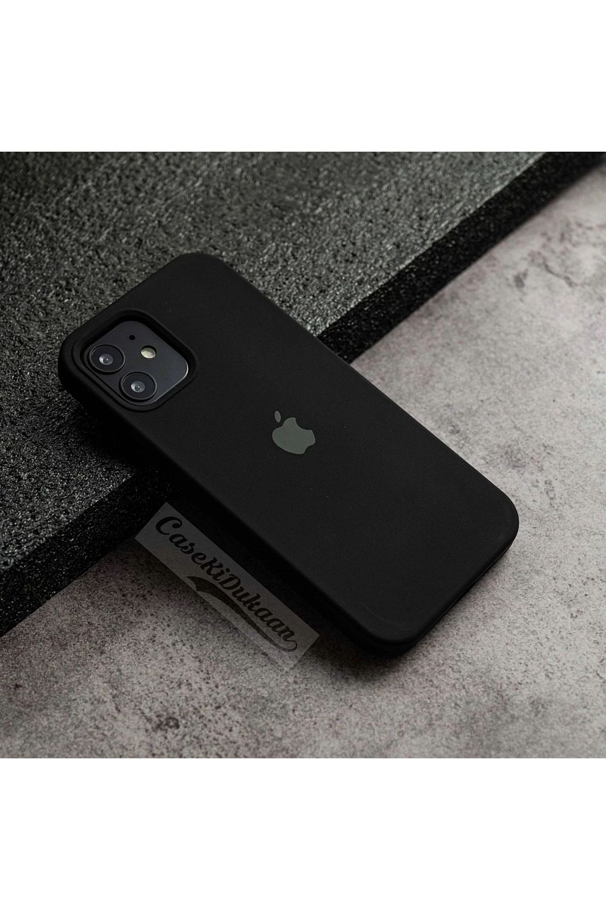 CaseKİdükkan Iphone 12/12 Pro Uyumlu Içi Kadife Lansman Silikon Kılıf Kapak Premium