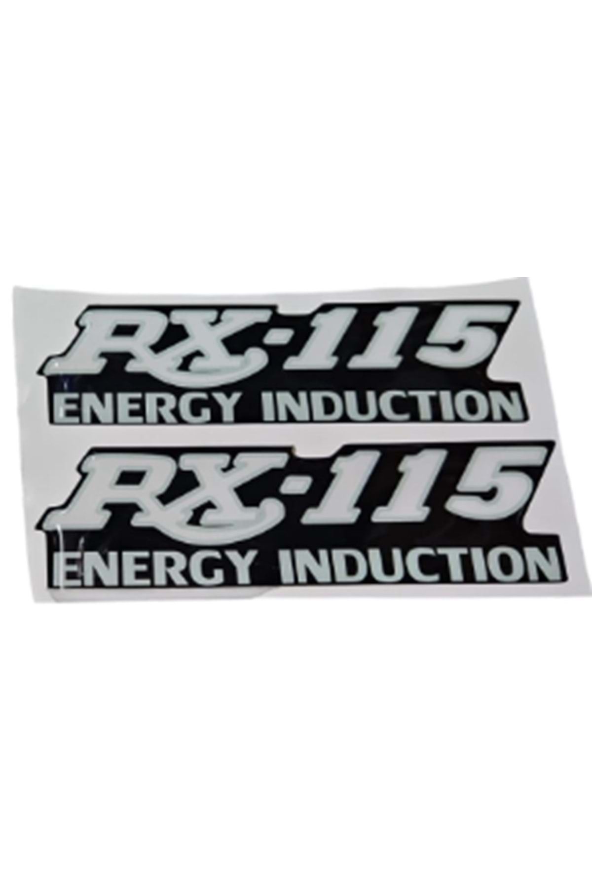 Yerli YAN KAPAK YAZISI DAMLA RX-115 (SİYAH)