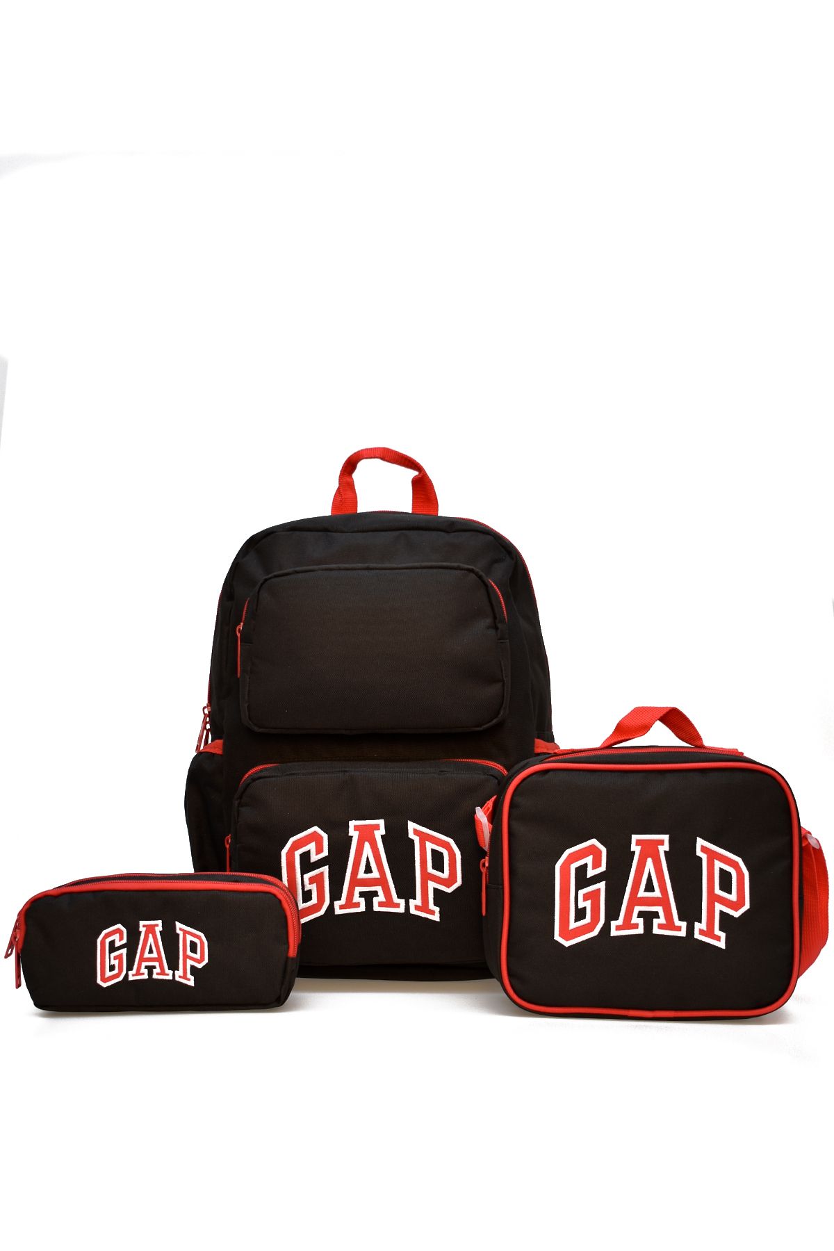GAP Erkek Çocuk 3'lü Okul Seti İlkokul Çantası & Beslenme & Kalemlik 12787