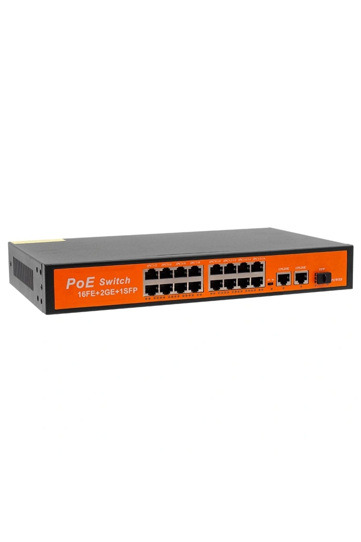 shopwave 300W 10/100/1000 MBPS 16+3+SFP 16 PORT POE ETHERNET GIGABIT SWITCH (5047)