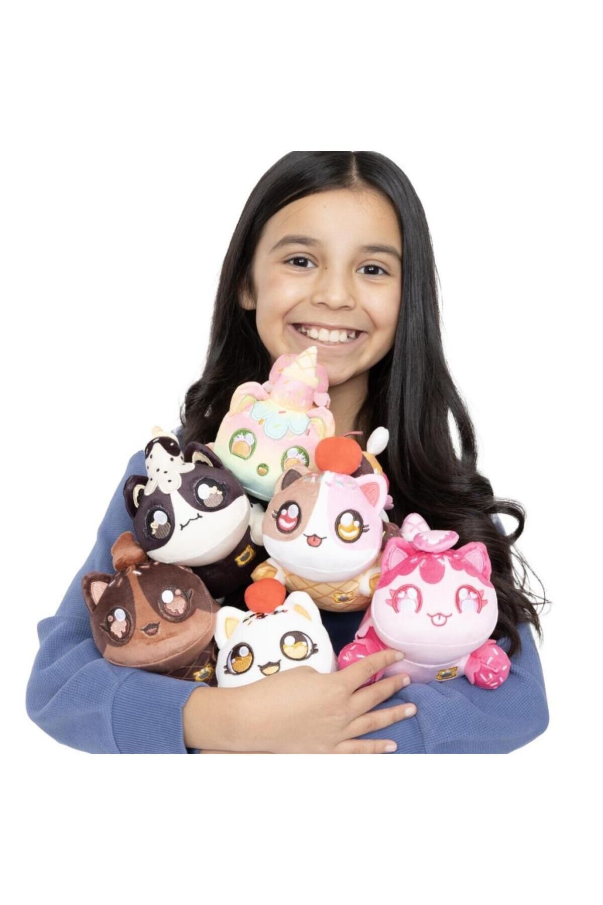 NW NessiWorld Nessiworld APH09000 Aphmau Sürpriz Dondurma Pelüş