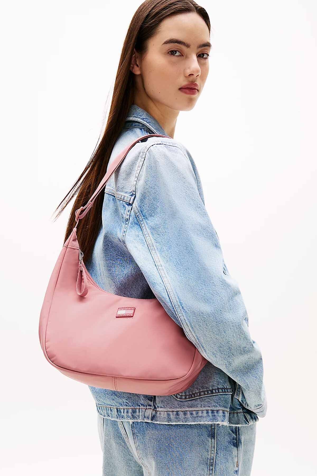 Tommy Hilfiger Kadın TJW Urban X-Body Omuz Çantası - Pembe