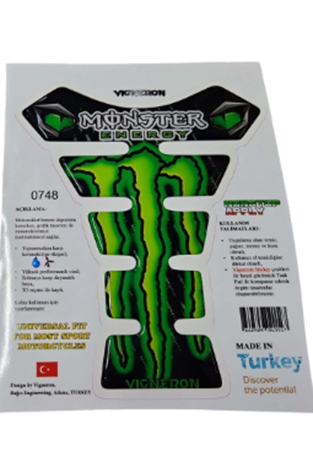 Yerli TANKPAD MONSTER
