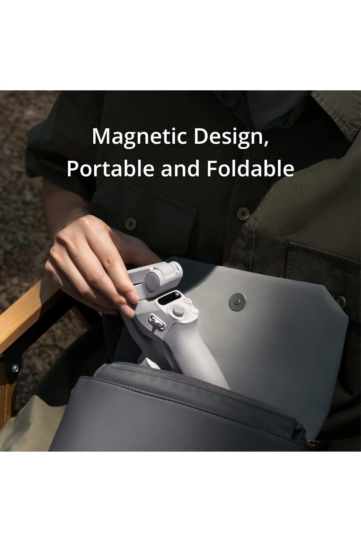 DJI-OSMO Mobile SE Intelligent Gimbal, 3-Axis Phone Gimbal, Android and iPhone Gimbal, Vlogging Stab 3