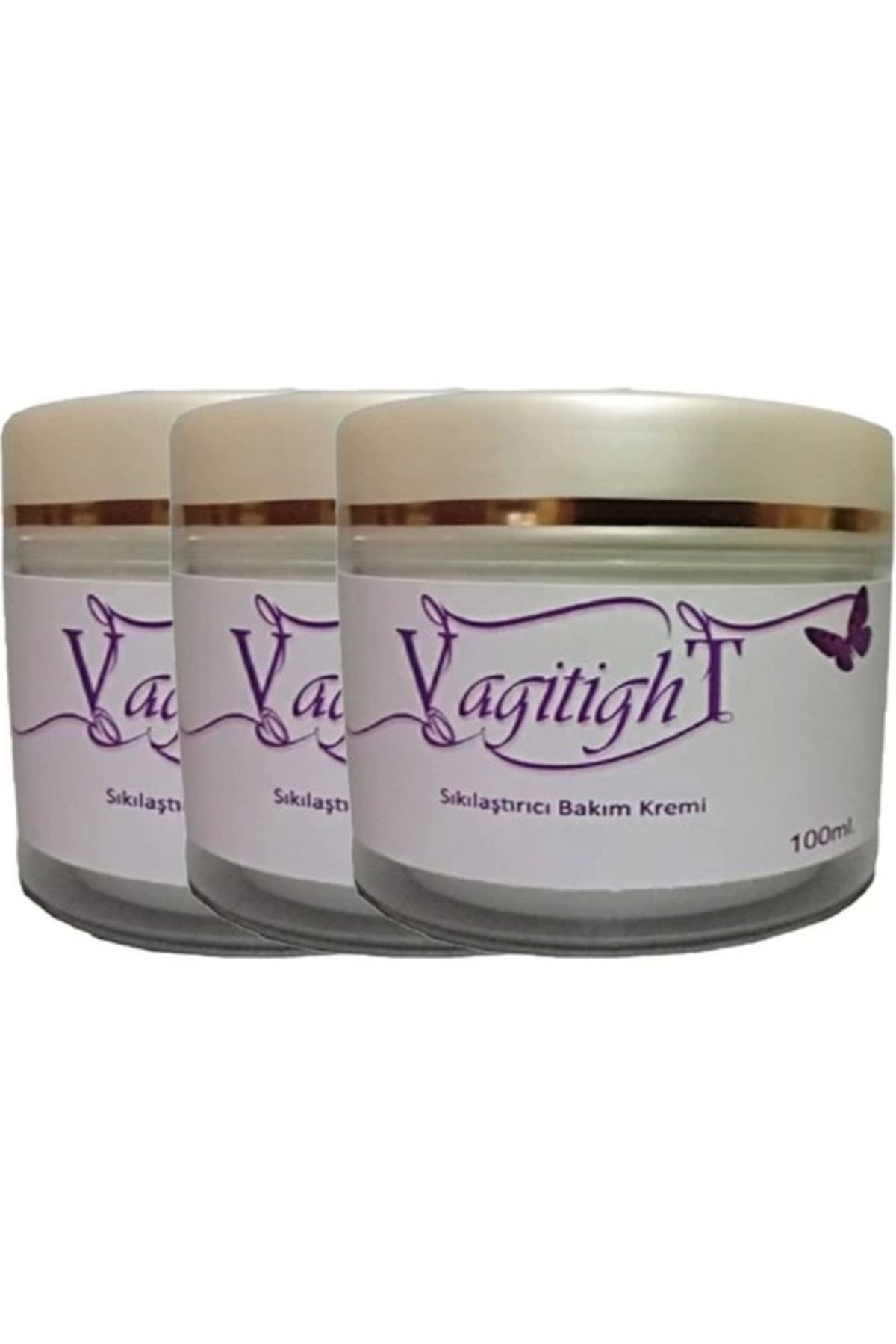 Vemora Vagitight 3lü Adet Kadınlara Özel Pres Kremi Antigeniş 100 ml