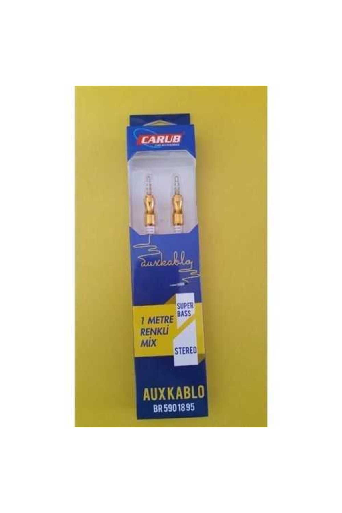 ShopB AUX KABLOSU RENKLi STEREO 1 metre