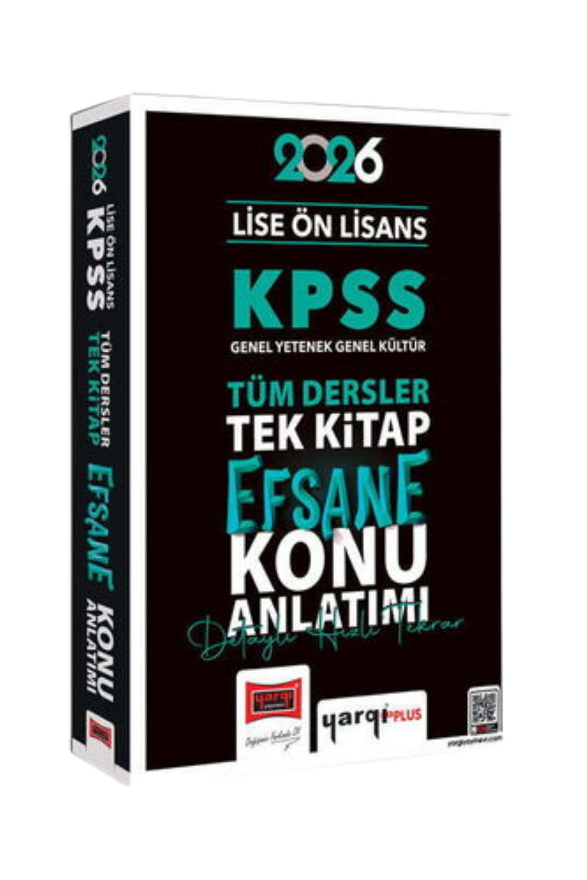 Yargı Yayınları 2026 KPSS Lise-Ön Lisans GK-GY Tüm Dersler Tek Kitap Efsane Konu Anlatımı-YEP YENİ