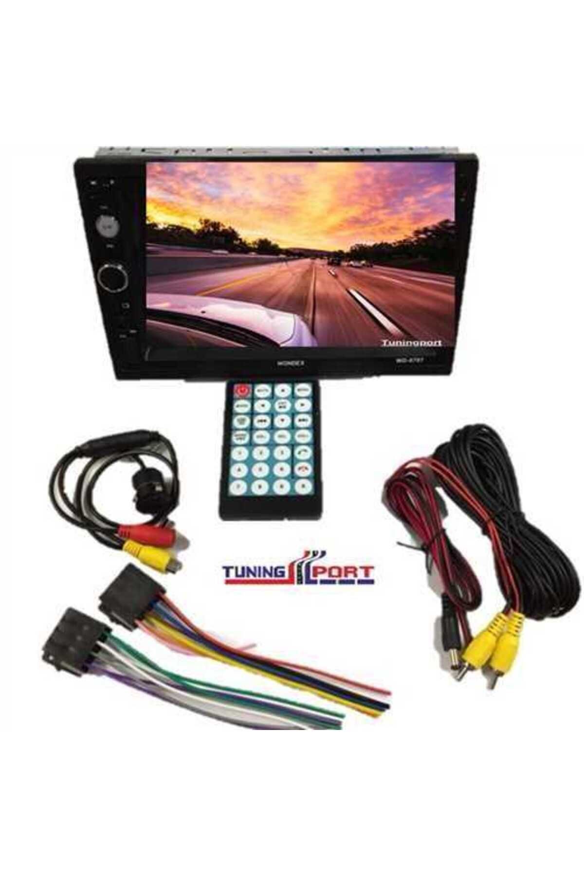 ShopB DOUBLE OTO TEYP 7 '' KAMERALI+EKRAN USB BLUETOTH KUMANDALI