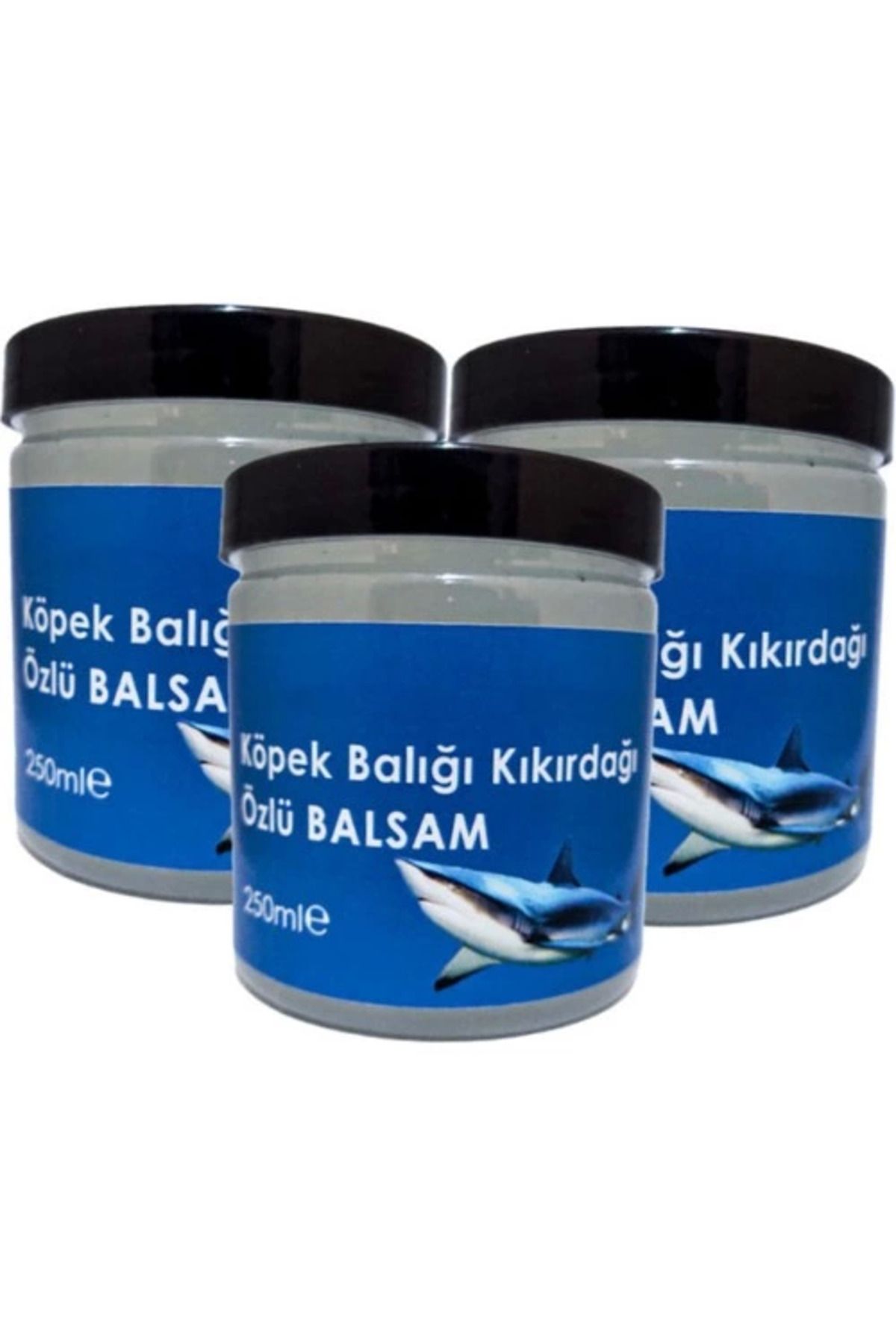 Vemora Hintohu Köpekbalığı Kremi 250 ml x 3 Adet