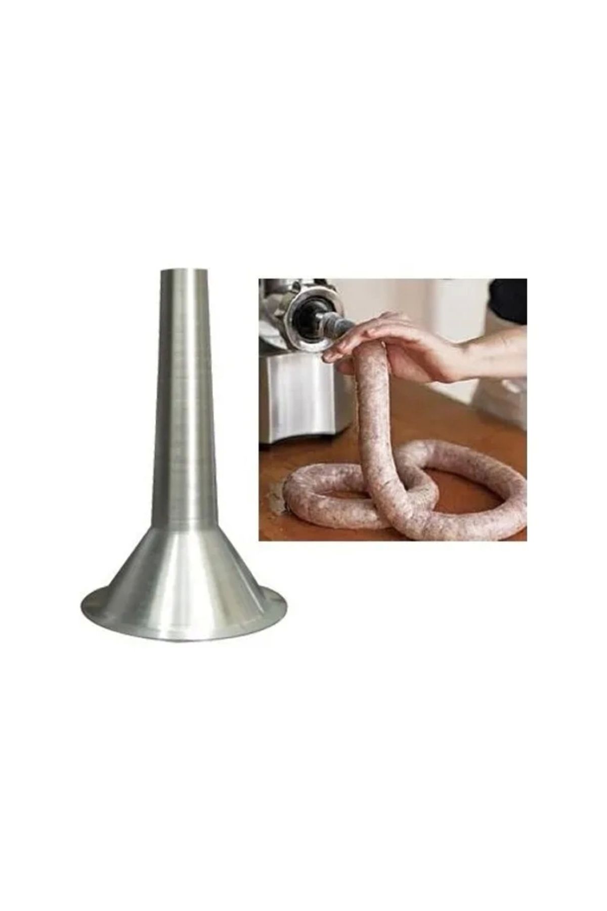 shop Tuğra Paslanmaz (alüminyum) Sucuk Hunisi No: 10 - Lezzetli Ve Hijyenik Sucuklarınız İçin