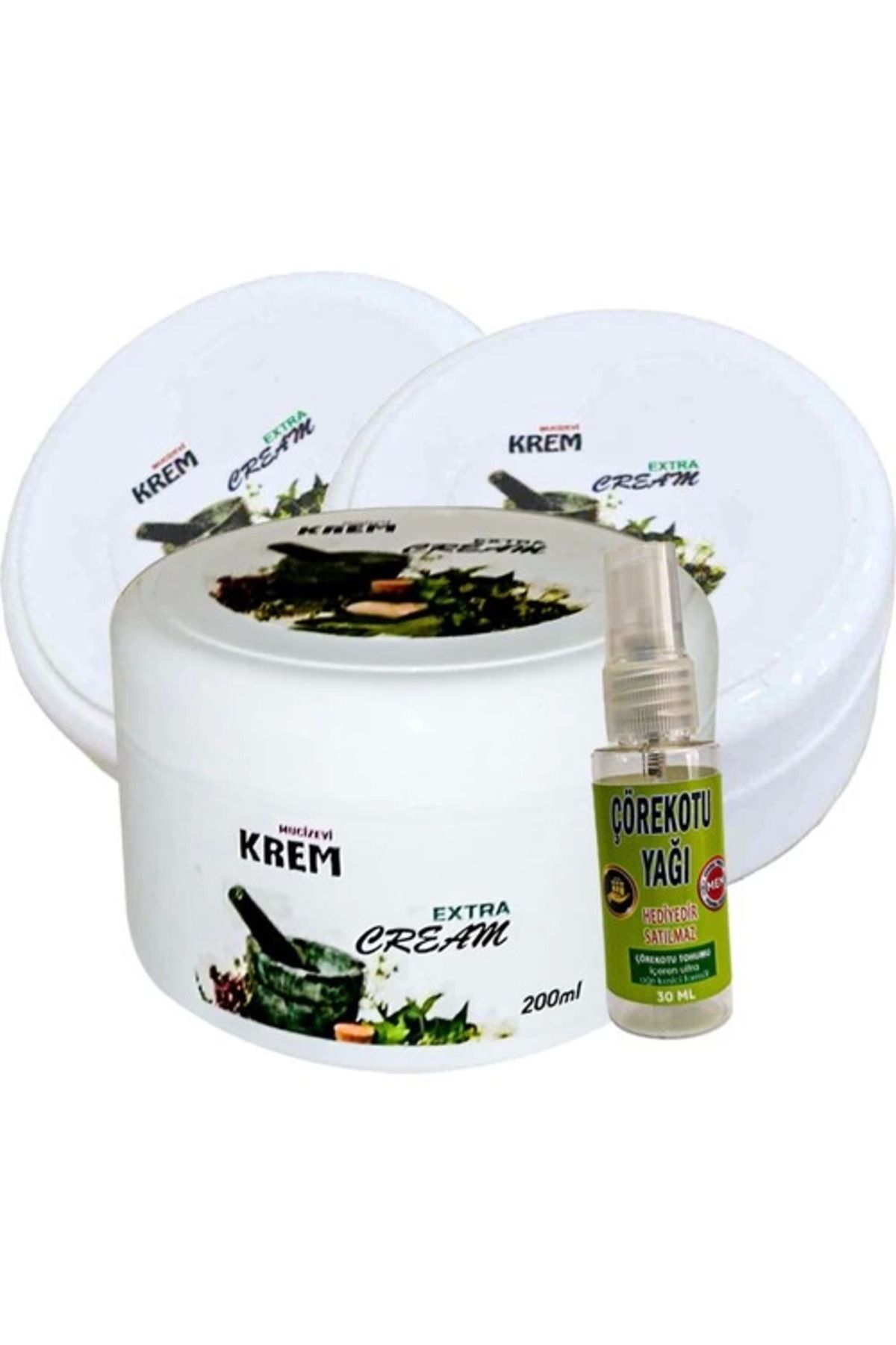 Vemora Mucizevi Krem 3Adet Bölgesel Bakım Relax Kremi 125 ml CRK:045 + Yanında Hediye 30 ml Çörek Otu Yağı