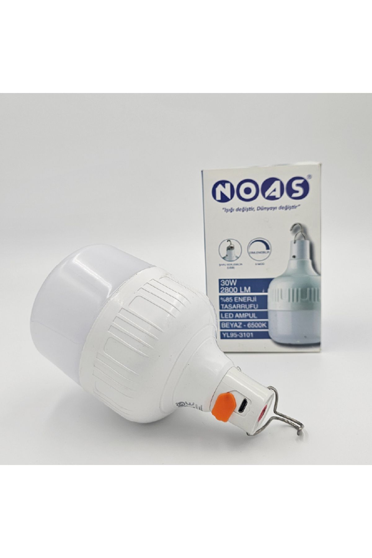 Noas 30 W Şarjlı Ampul