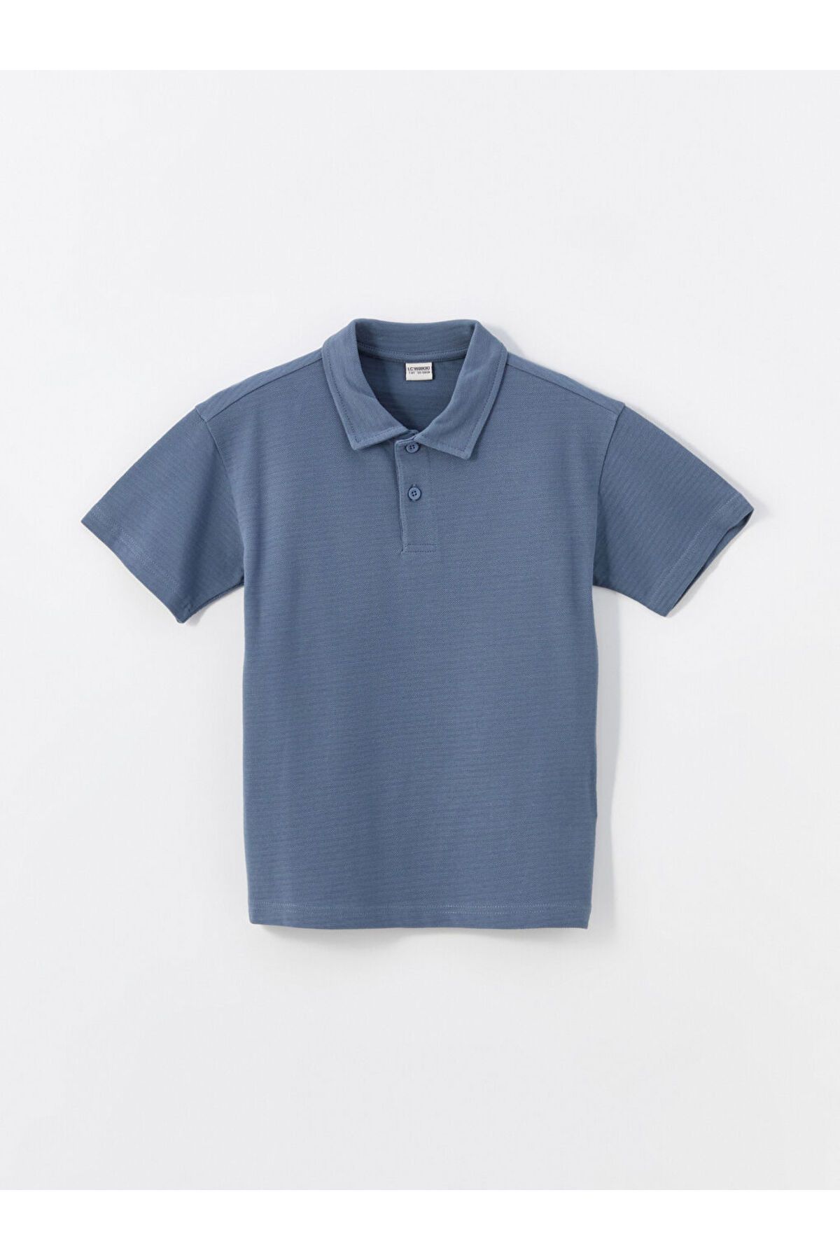 LC Waikiki LCW Kids Mavi Rahat Kalıp Polo Yaka Erkek Çocuk Tişört S4MG57Z4NVY25