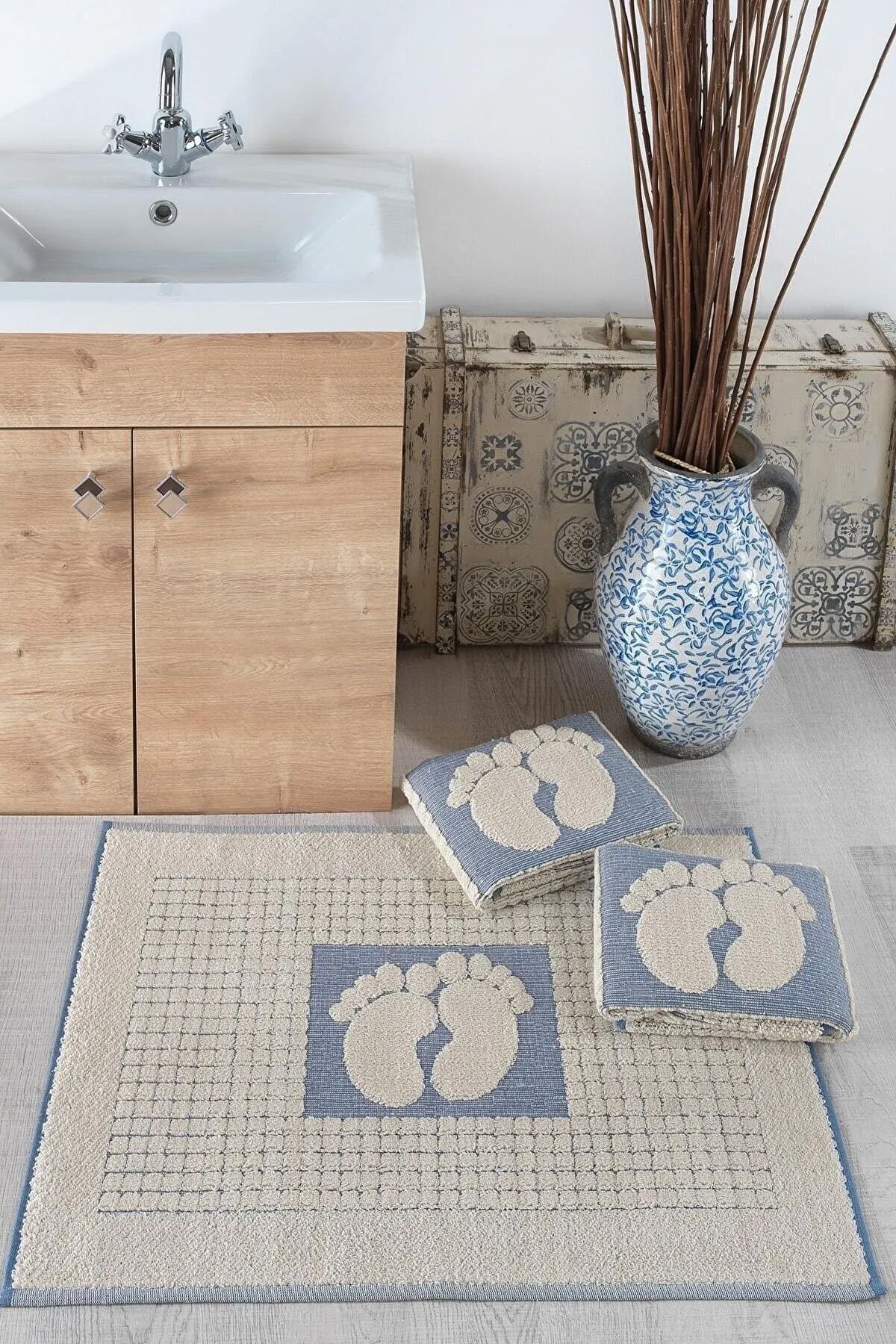 Mariva home Ayak Havlusu Natural ! adet 50 x 70 cm