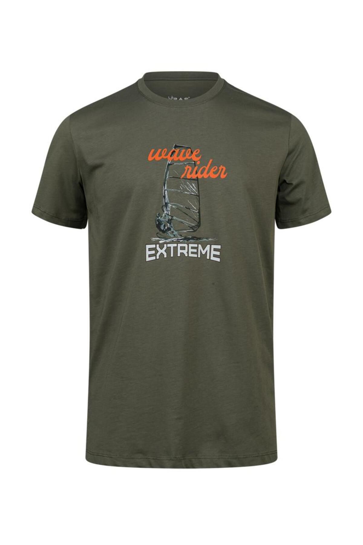 2AS Alex Baskılı Erkek Sıfır Yaka T-Shirt 042