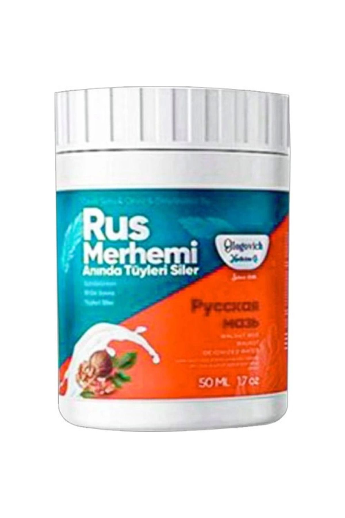 Vemora Turquoise Ceviz & Ceviz Sütü Russ Merhemi 50 ml Tüylere Krem - 000031KI