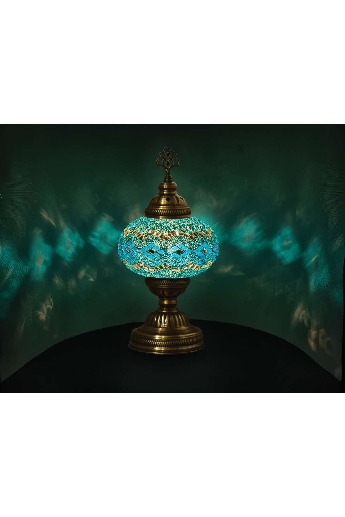 giftlandturkey collection No 3 Masa Üstü Mozaik Avize