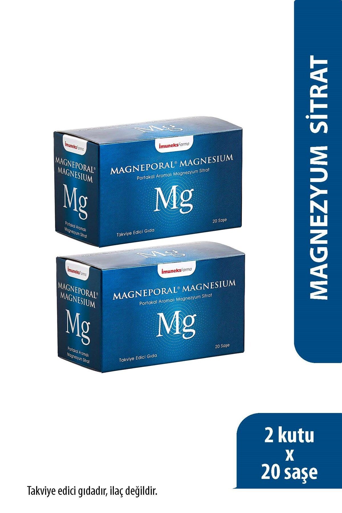 Imuneks Farma Magneporal Magnezyum Saşe x 2 Adet