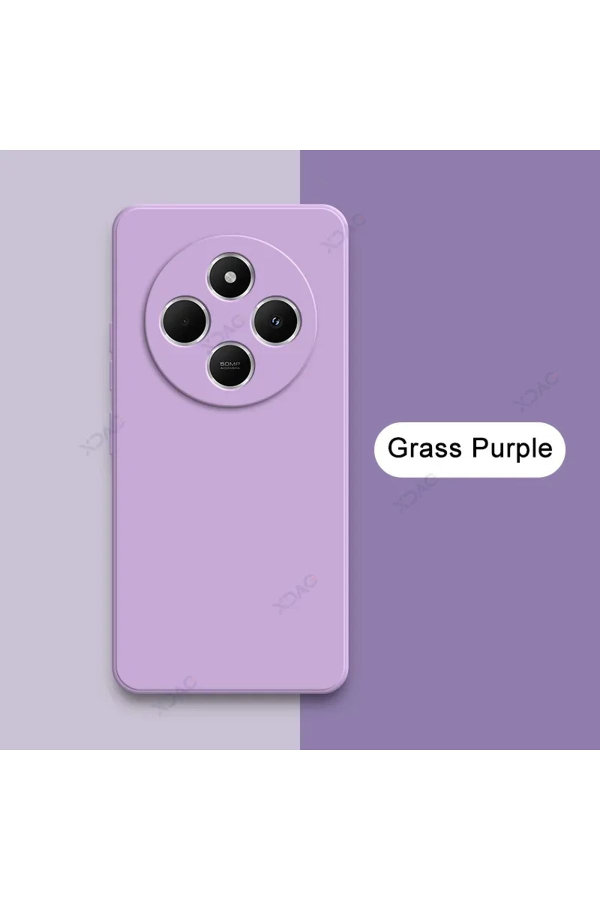GRABONO Xiaomi Redmi 14C 4G Kılıf Kamera Korumalı Kadife İç Kaplama Mat Premium Seri