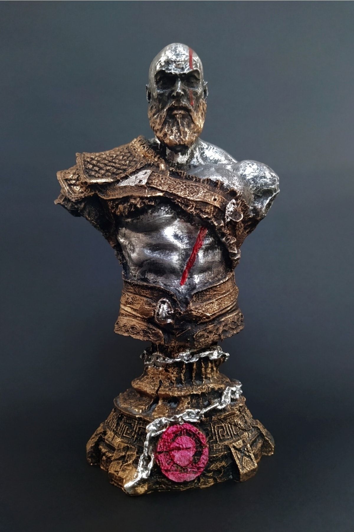 Elioure Kratos God of War Ragnarök figür biblo, detaylı oyun karakteri koleksiyonu