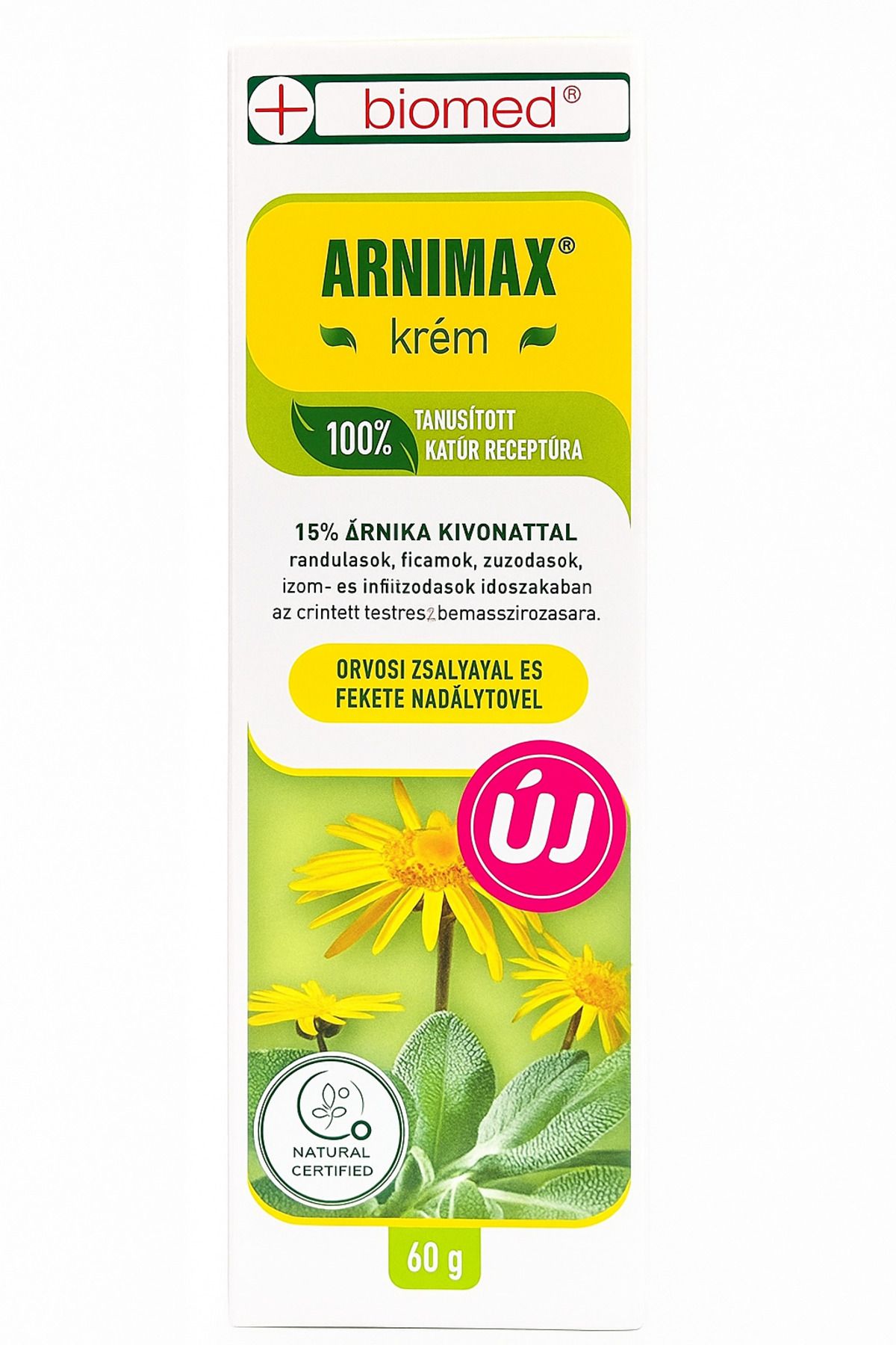Biomed Arnimax Cremă – 100% Formulă Naturală Certificată 60g - One Size