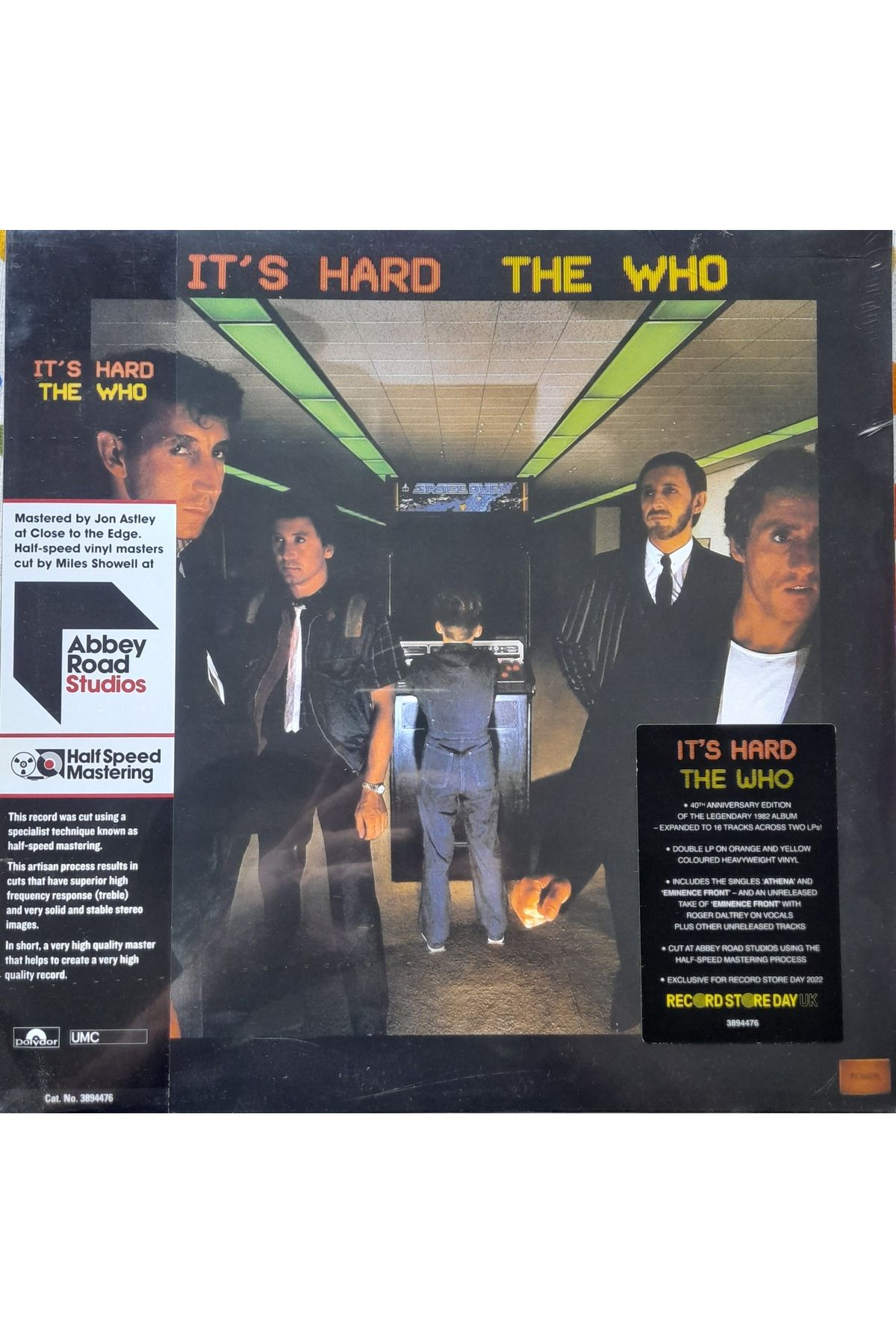Eskişehir Plak THE WHO – It’s Hard (40th.Anniversary Limited Edition ORANGE & YELLOW VINYL) 2LP