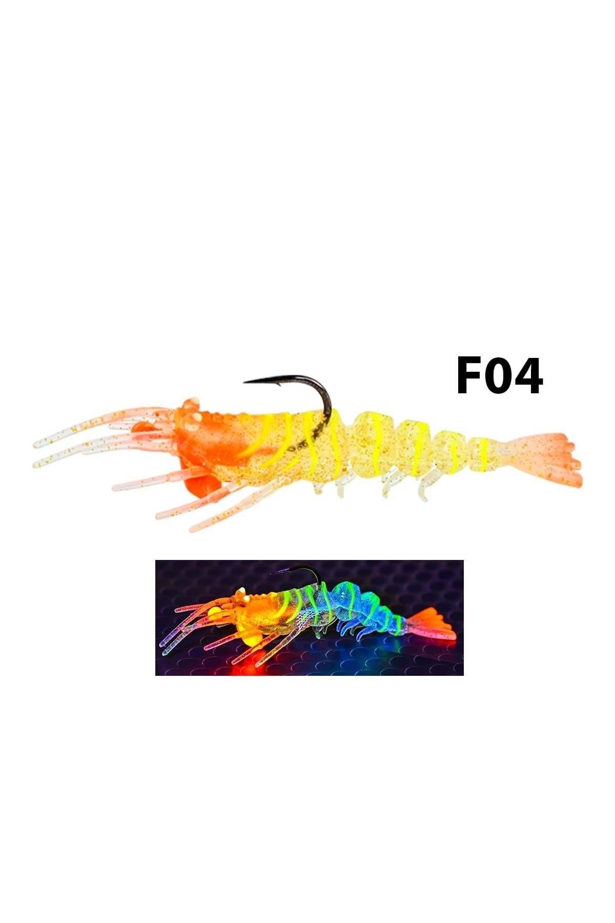 Fujin Shrimper 75mm 8.5gr Silikon Karides - F04 Native
