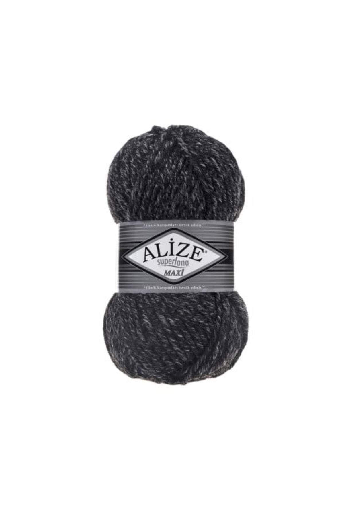 Alize-Alize Superlana Maxi Thread Color No. 800, 3 spools 1