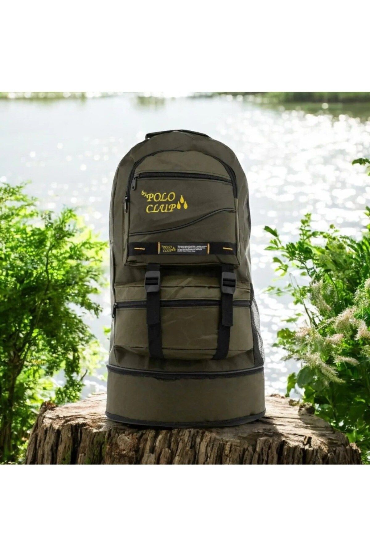 RKY SERENITY By Polo Clup 65 litre Hacimli Körüklü Dağcı Kamp Seyahat Sırt Çantası