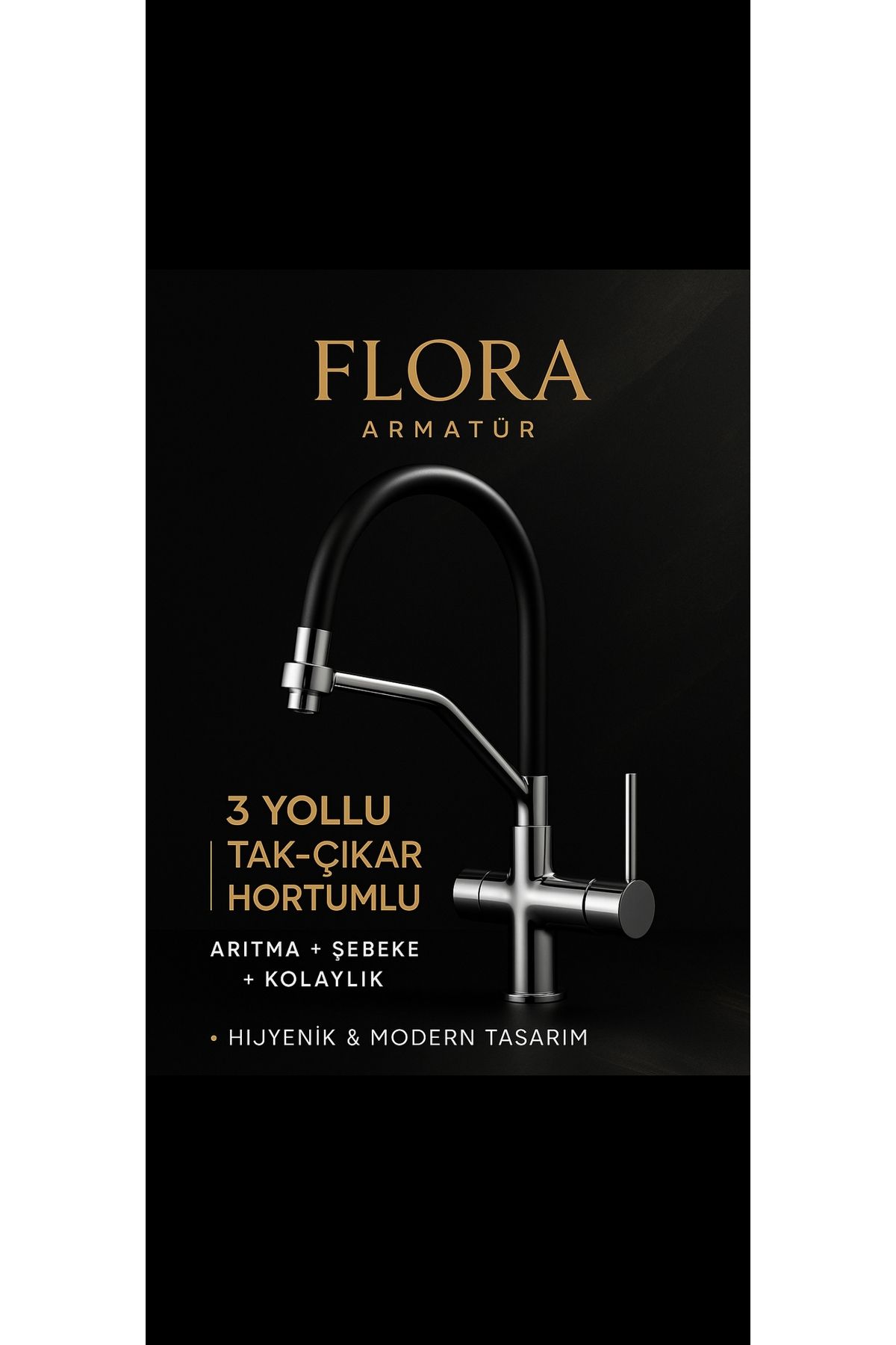 Flora Arıtmalı Mutfak Bataryası