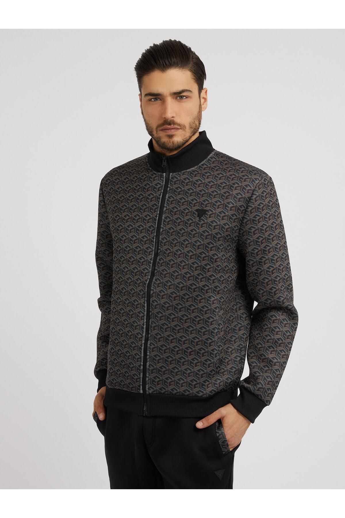 Guess Colin Erkek Aktif Sweatshirt