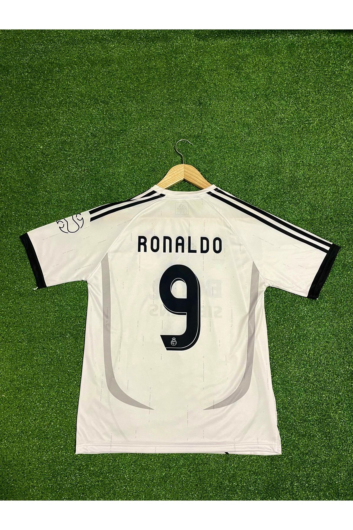 FRAGOLA Real Madrid 2006/07 Yeni Sezon Ronaldo Nazario Forması(Beyaz)