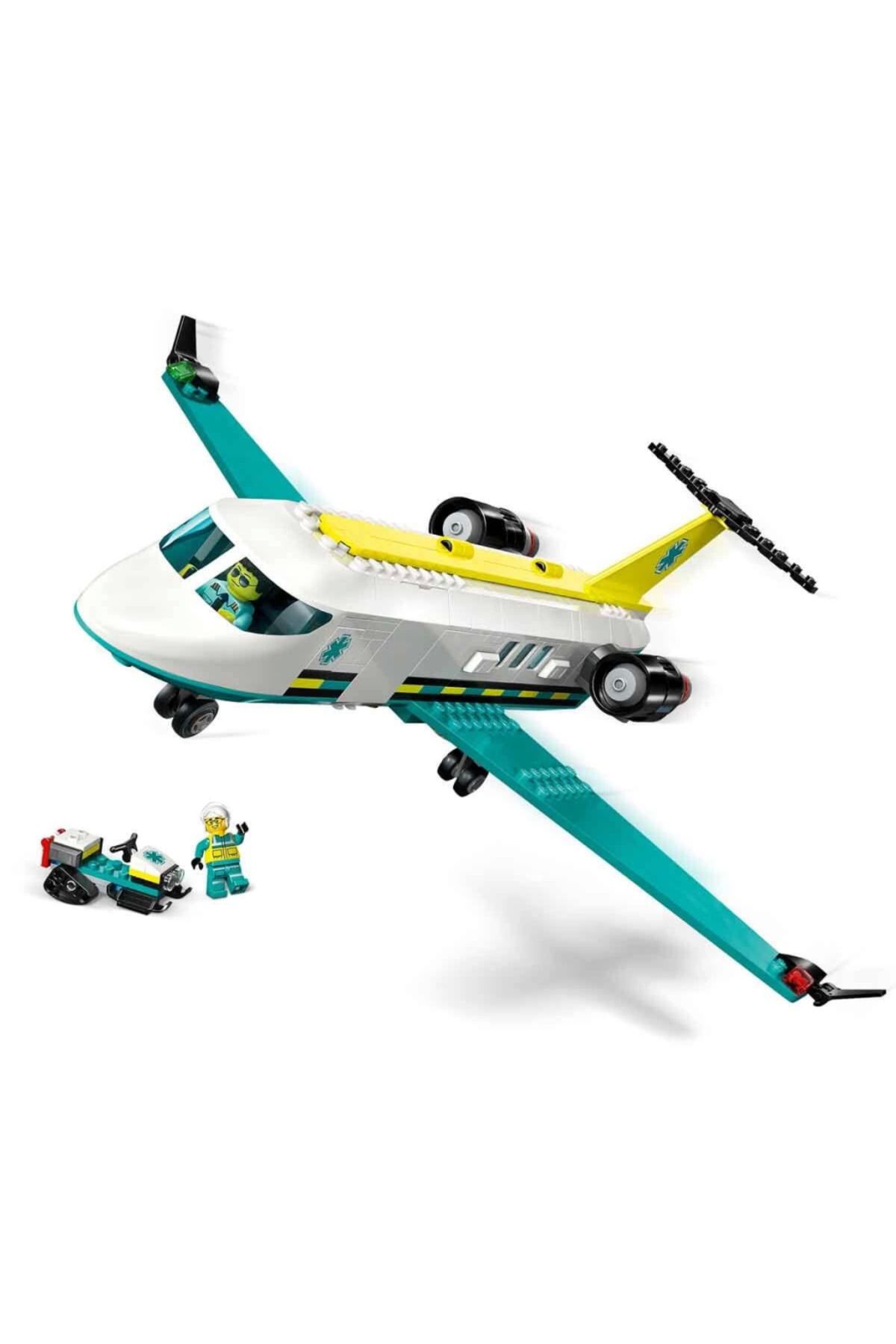 NW NessiWorld Nessiworld LEGO City Acil Hava Ambulans Uçağı 60465