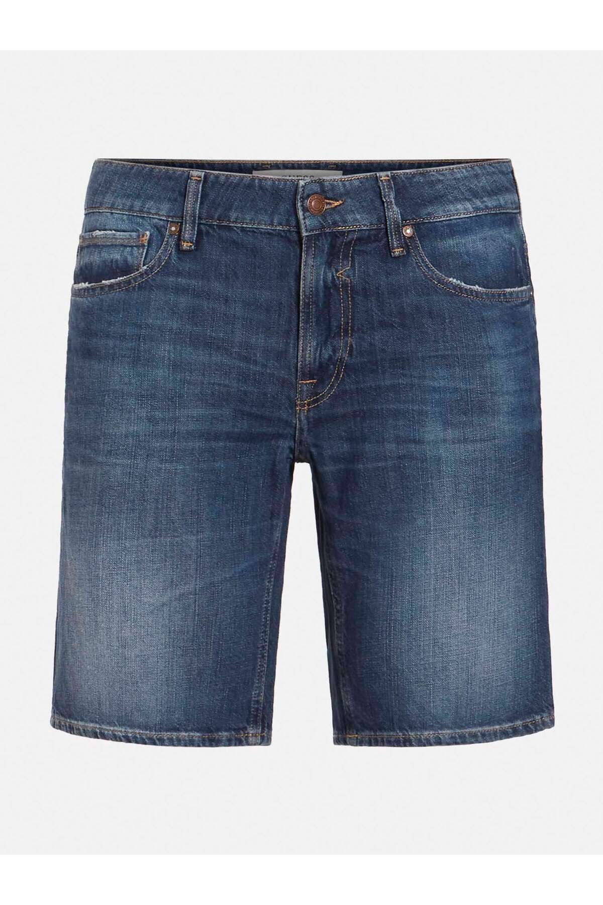 Guess Angels Erkek Slim Fit Denim Şort