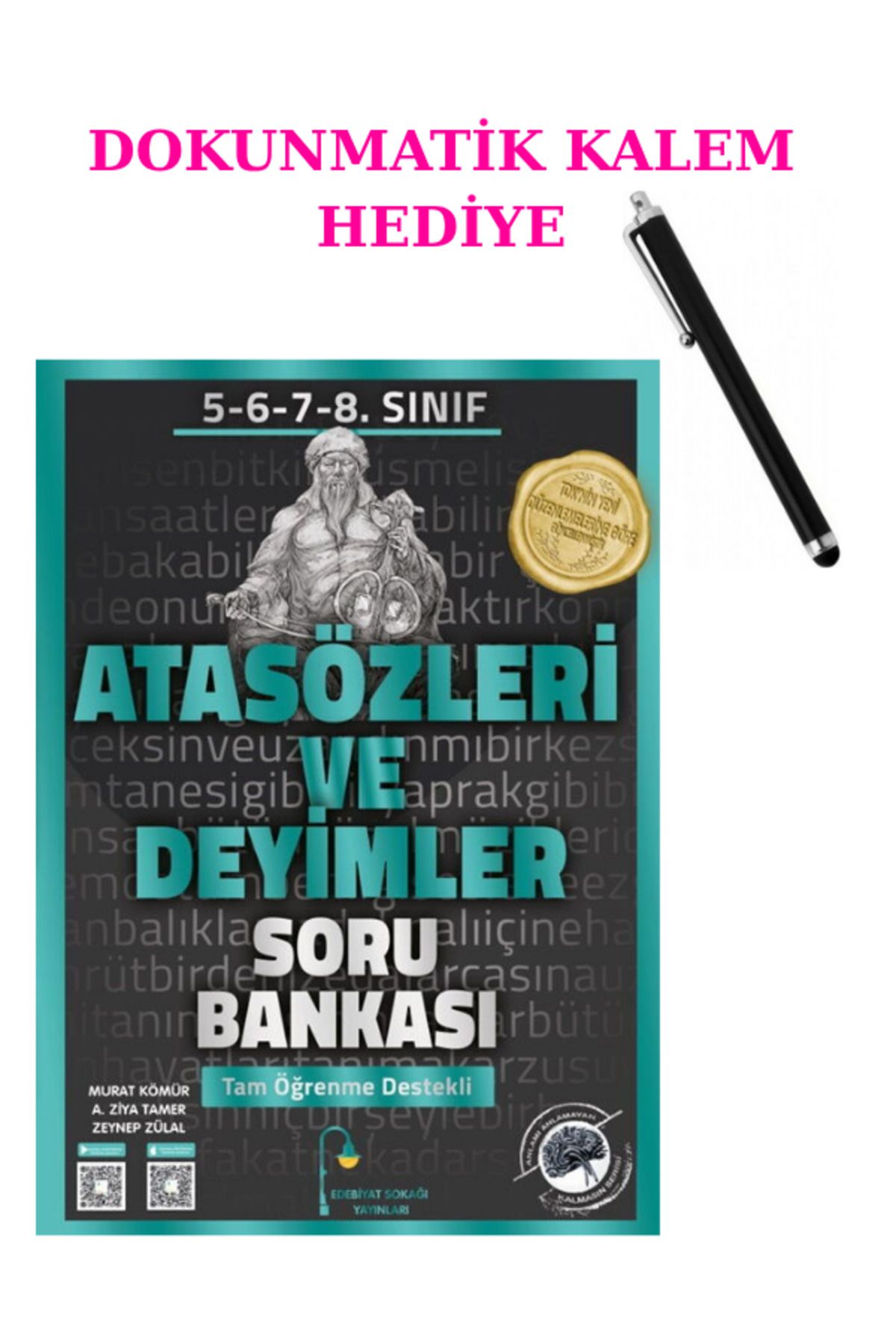 Marsis Yayınları Edebiyat Sokağı 5. 6. 7. 8. Sınıf Atasözleri ve Deyimler SB.+ DOKUNMATİK KALEM