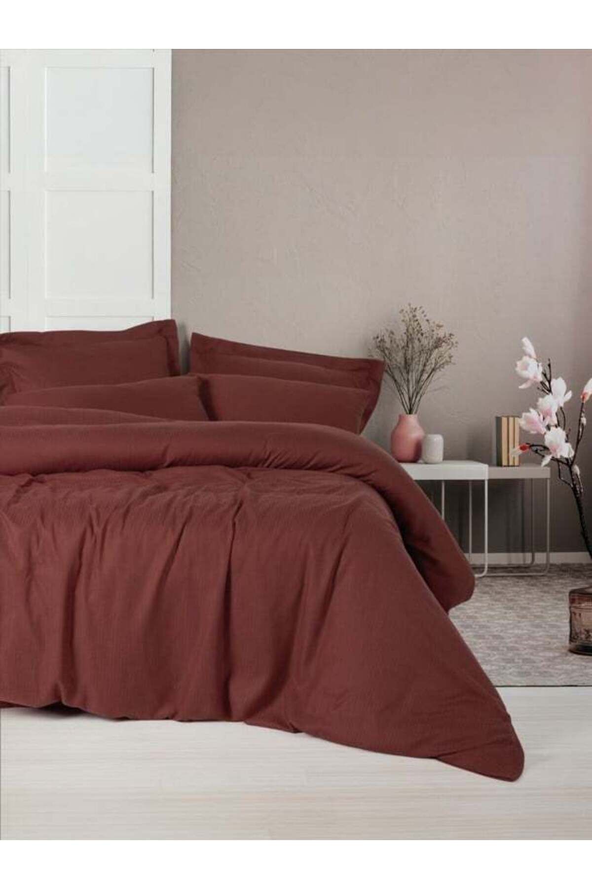 Modafiks Çift Kişilik Nev Takımı Craft Bordo
