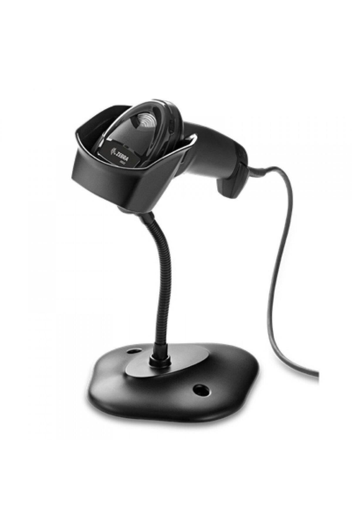 Pazarcan Zebra Ds2208 (Ds2208-Sr7U2100Sgw) 2D Kablolu Usb Barkod Okuyucu + Stand