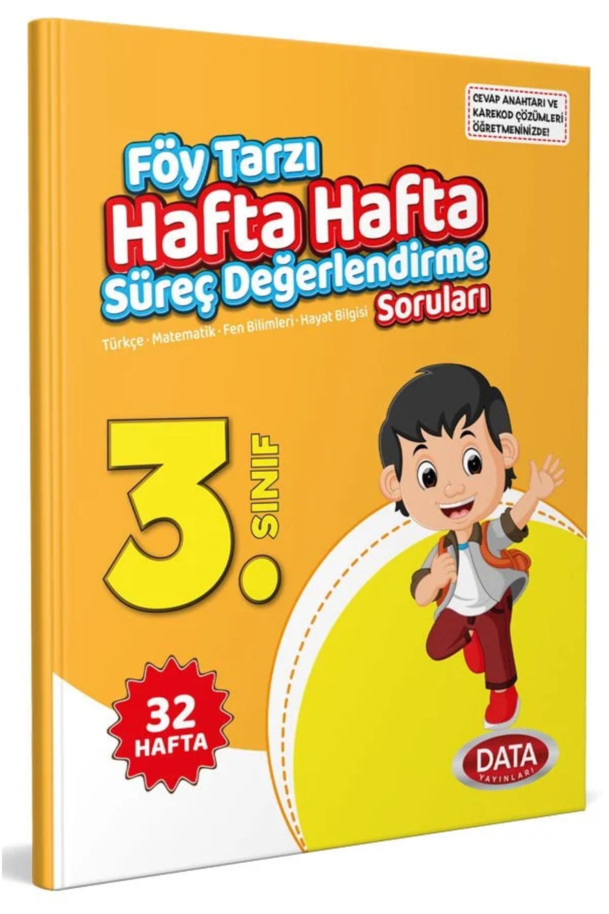 Data Yayınları 3. Sınıf Föy Tarzı Hafta Hafta Süreç Değerlendirme Soruları 2025