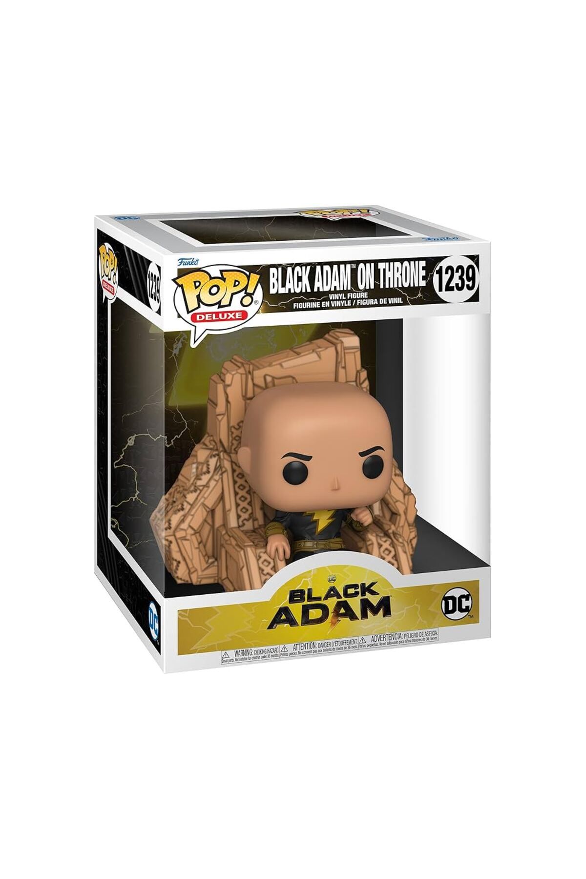 Funko Black Adam On Throne Pop Figure