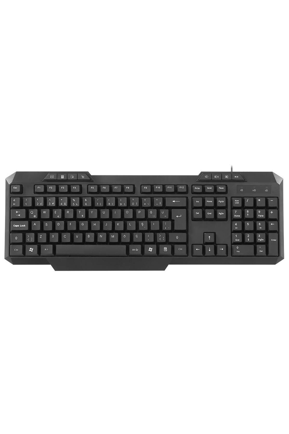 Pazarcan Frisby Fk-4816qu Usb Q Tr Mm Siyah Kablolu Klavye