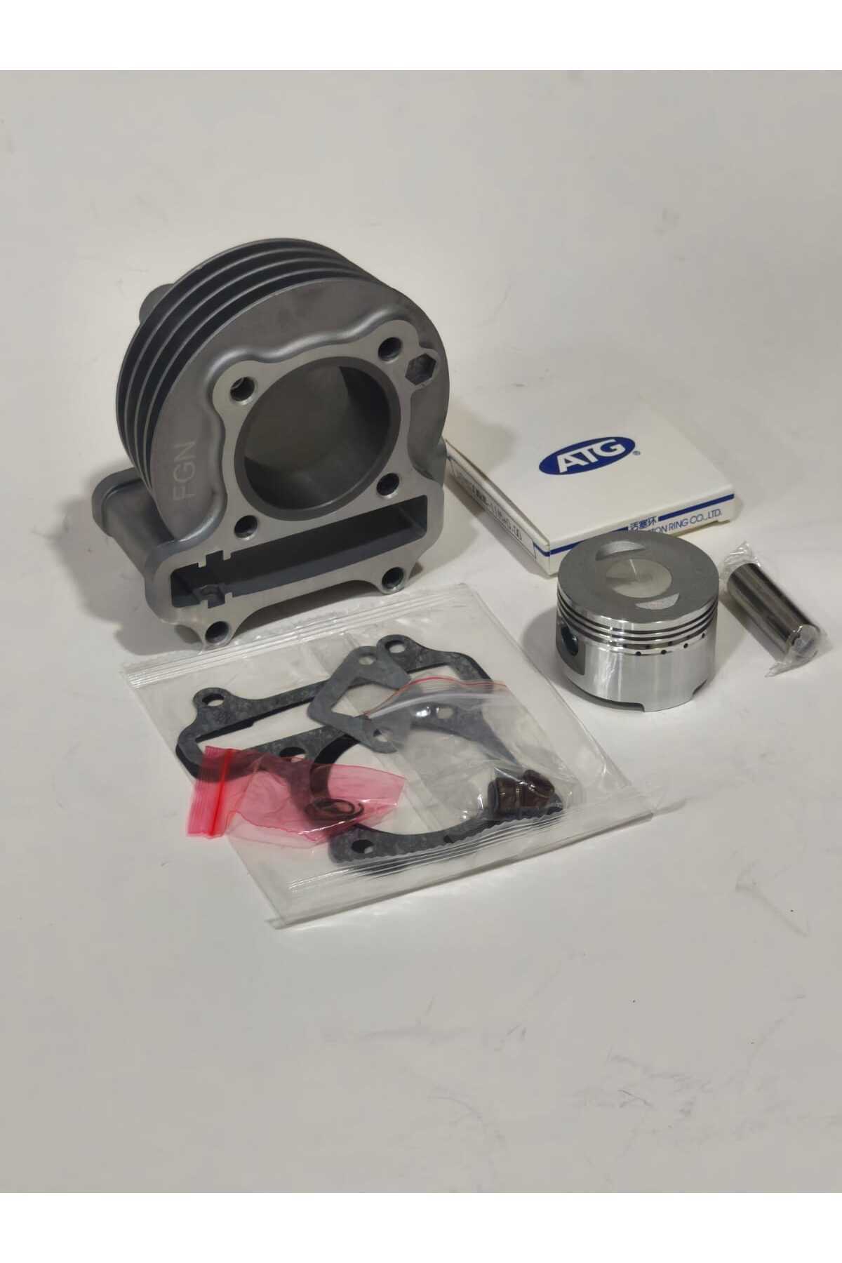 SİLİNDİR Arora Dazzle Pro 50 uyumlu 100cc Modifiye Silin;dir Seti (ısı sensör yuvalı)