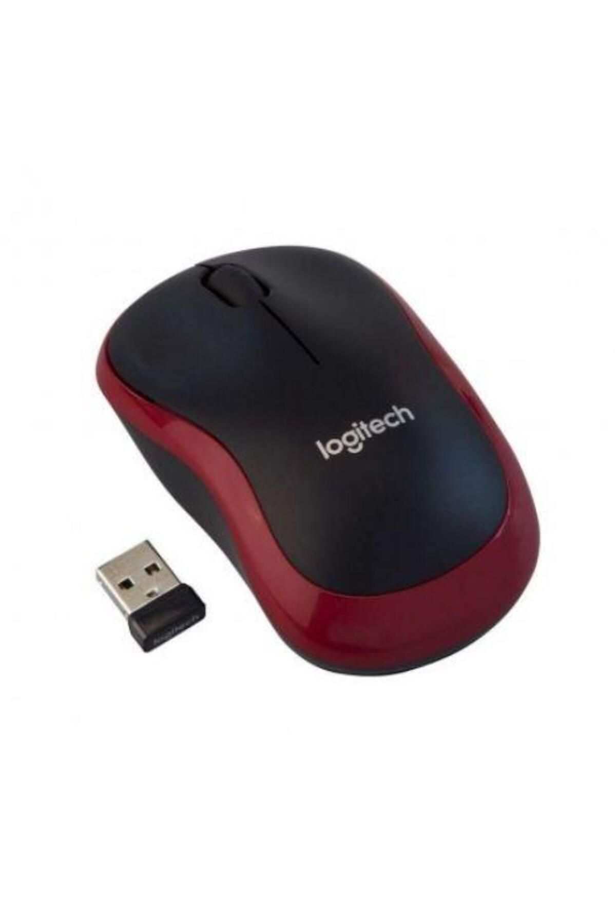 Pazarcan M185 Kablosuz Usb Mouse Kirmizi 910-002237